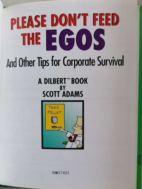 Please don`t feed the egos
