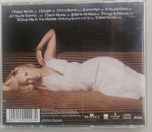Natasha Bedingfield Unwritten cd