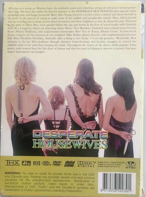 Desperate housewives complete season 1 and 2 dvd