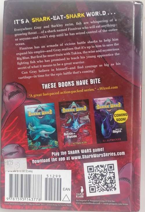 Shark wars - The battle of riptide by EJ Altbacker