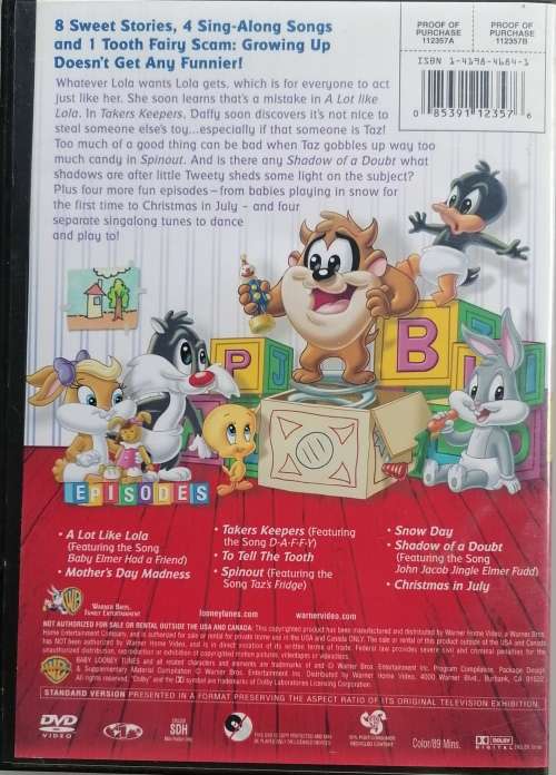 Looney Tunes complete collection 8 disc dvd