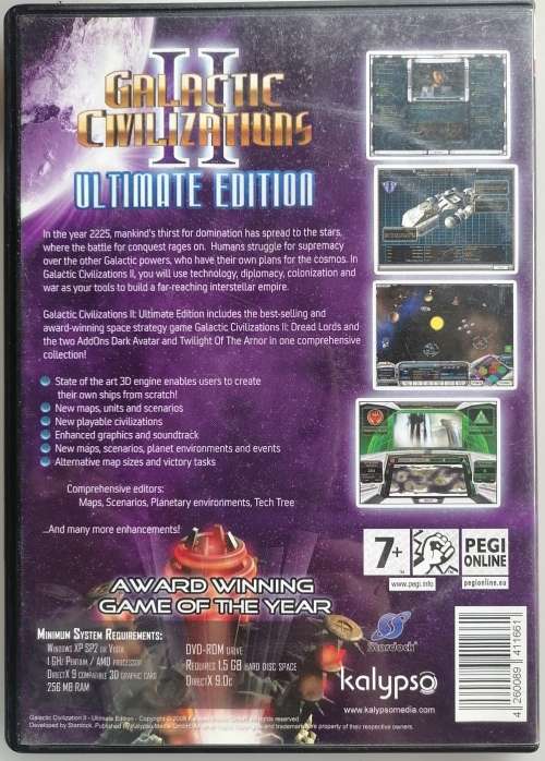 Galactic Civilizations Ultimate edition pc