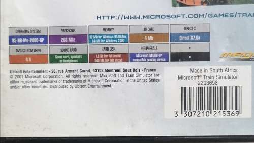 Train simulator pc