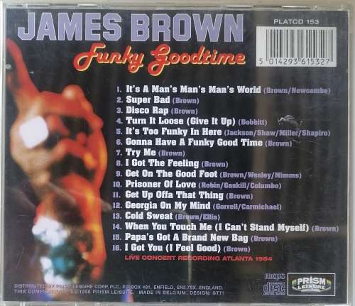 James Brown Funky goodtime cd