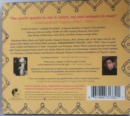 Deepak Chopra - a gift of love cd