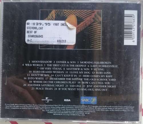 The very best of Cat Stevens cd