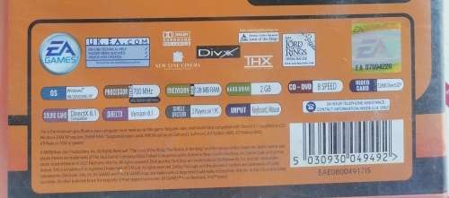 The lord of the rings, The return of the king PC