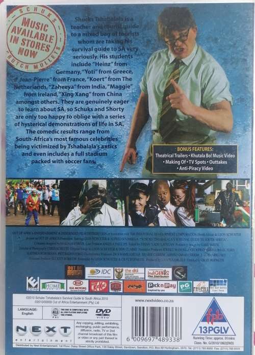 Leon Schuster Schuks Tshabalala survival guide to South Africa dvd