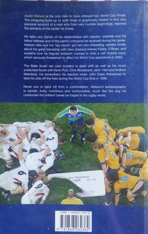 Andre Watson the autobiography