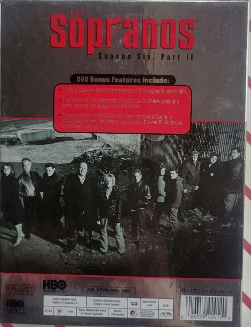 The Sopranos Season six, part II dvd