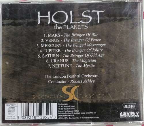 Holst the planets cd