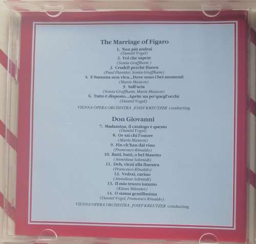 Mozart: The marriage of Figaro cd