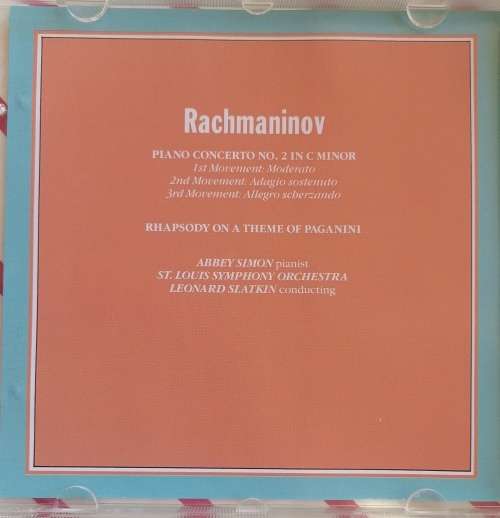 Rachmaninov cd