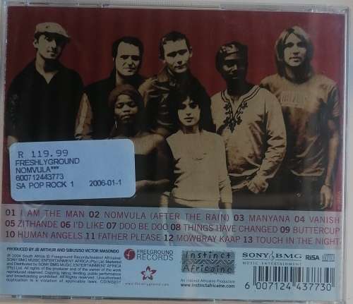 Freshlyground - Nomvula cd