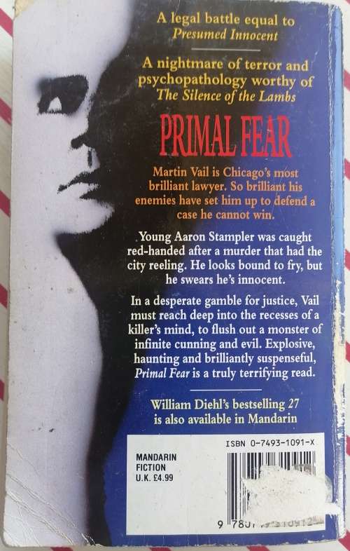 Primal fear by William Diehl