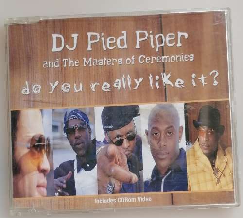 DJ Pied Piper and The Masters of Ceremonies - Do you really like it cd