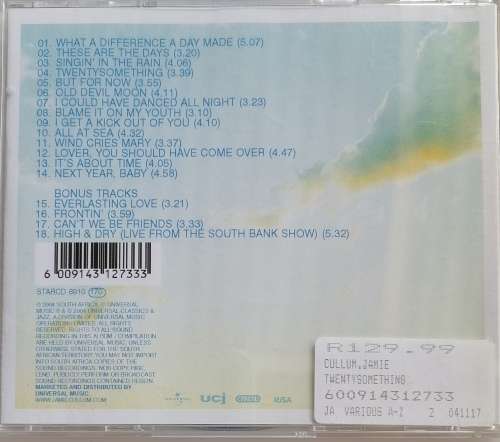 Jamie Cullum - Twenty something cd
