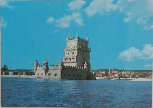 Vintage postcard: Lisboa Portugal