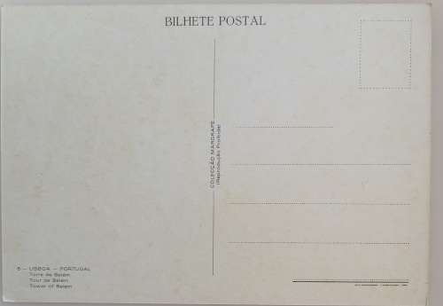 Vintage postcard: Lisboa Portugal
