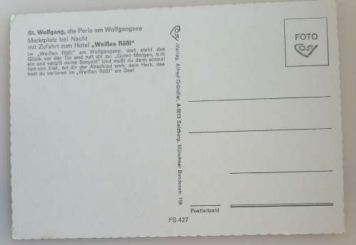Vintage postcard: St Wolfgang