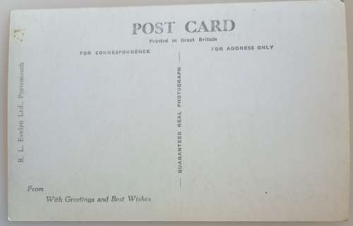 Vintage postcard: Aerial view, Southsea