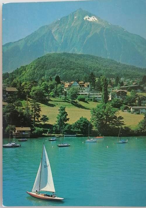 Vintage postcard: Strandhotel Belvedere