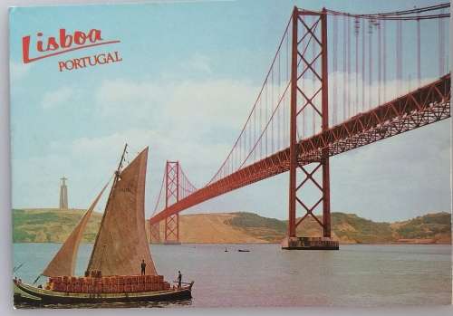 Vintage postcard: Lisboa Portugal