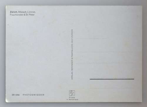 Vintage postcard: Zurich
