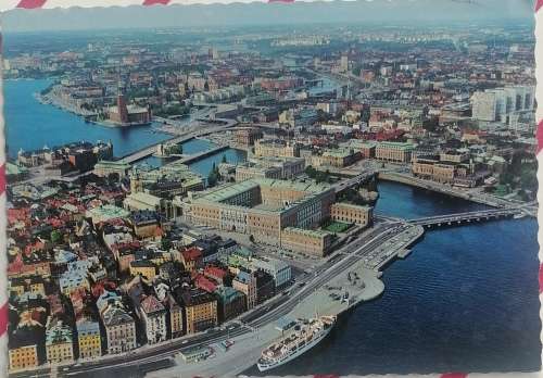 Vintage postcard: Stockholm