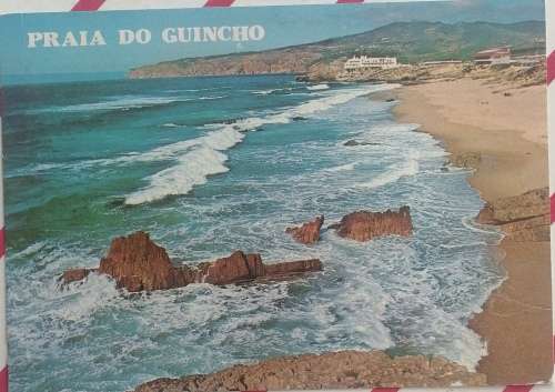 Vintage postcard: Praia do Guincho