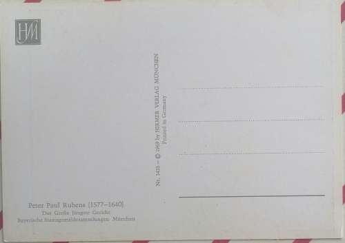 Vintage postcard: Peter Paul Rubens