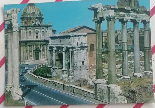 Vintage postcard: Roma