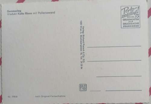 Vintage postcard: Semmering