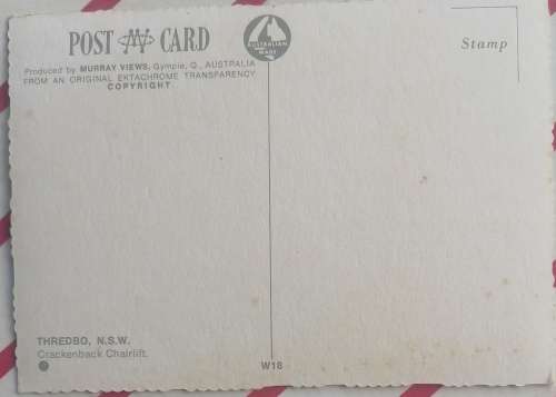 Vintage postcard: Thredbo