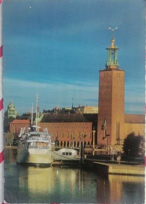 Vintage postcard: Stockholm