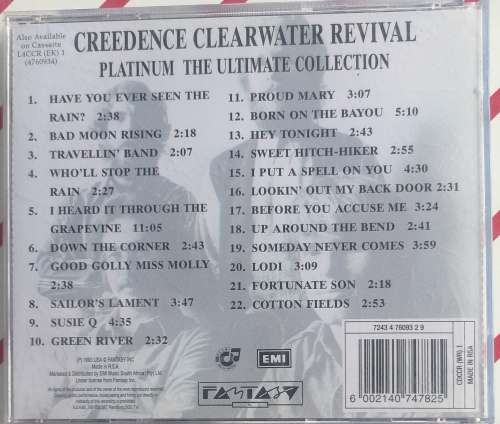 CCR - Platinum cd