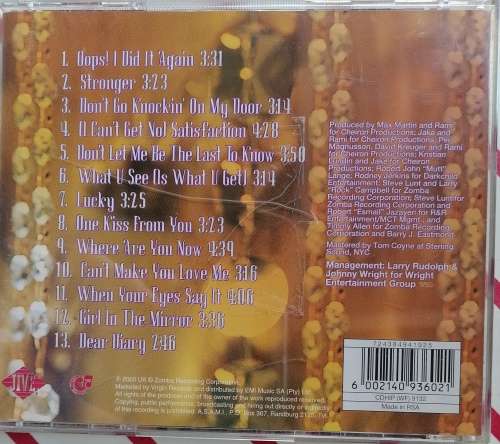 Britney Spears - Oops... I did it again cd