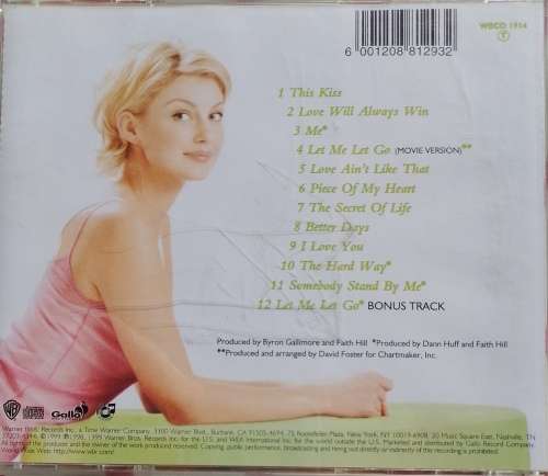 Faith Hill - Love will always win cd