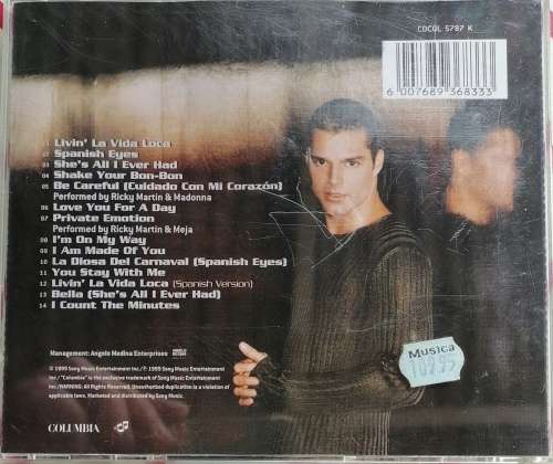 Ricky Martin cd
