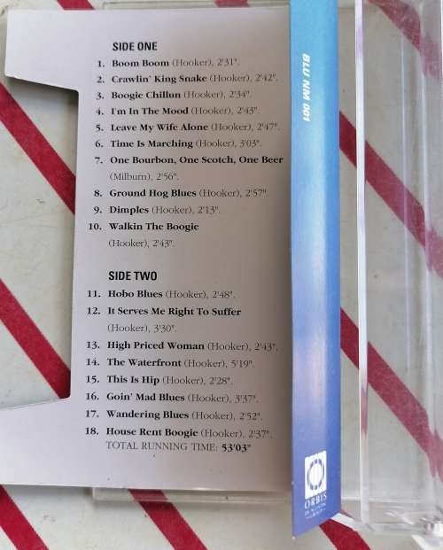 The Blues collection: John Lee Hooker Boogie man tape