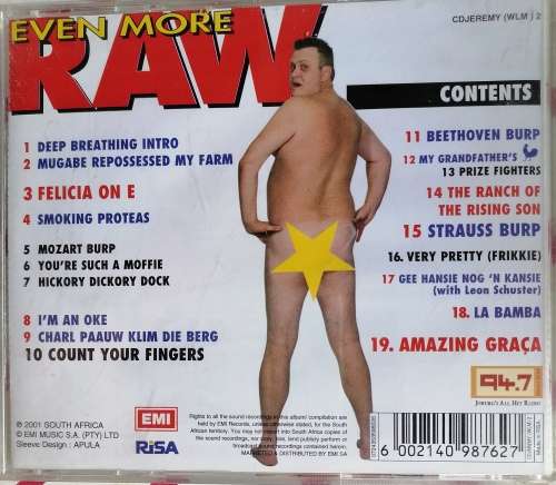 Even more raw - Jeremy Mansfield cd