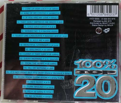 100% Top 20 cd