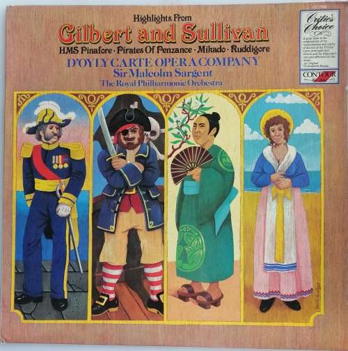 Highlights from Gilbert and Sullivan LP