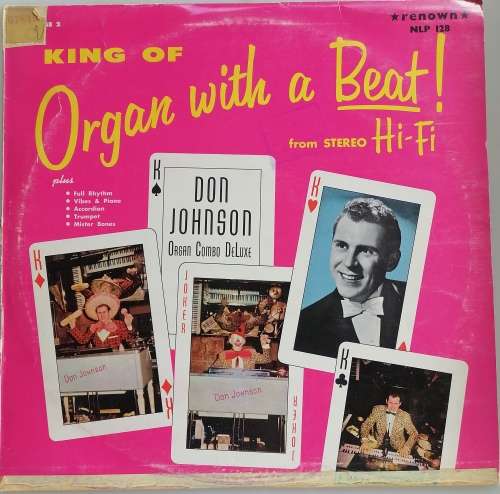 King of organ with a beat from stereo hi-fi LP