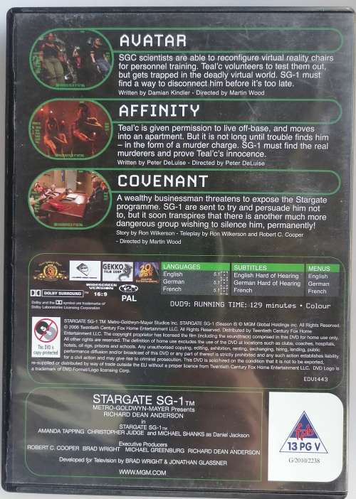 Stargate no 53 dvd