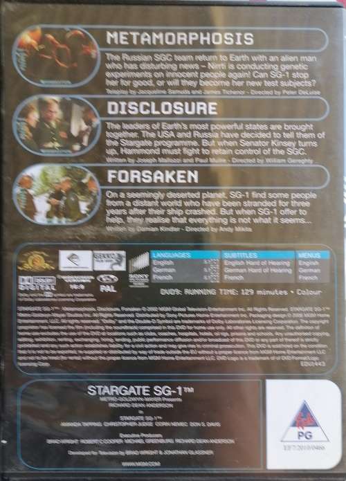 Stargate no 42 dvd