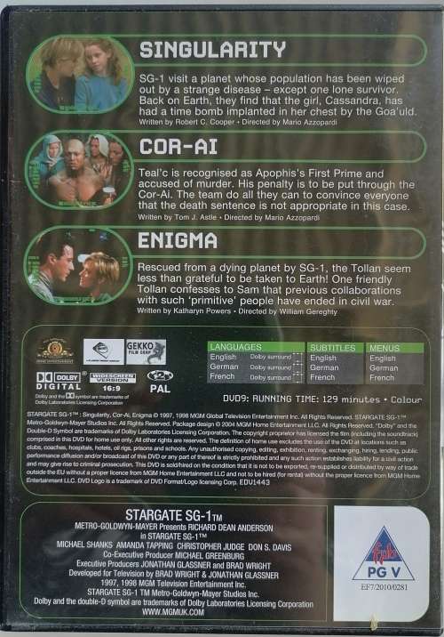 Stargate no 5 dvd