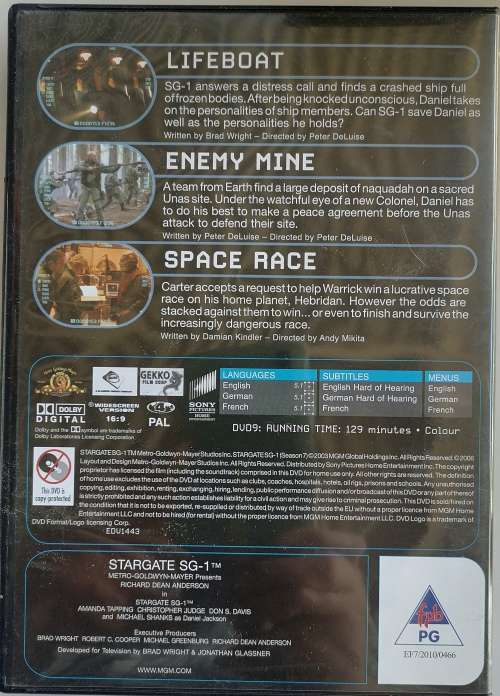 Stargate no 46 dvd