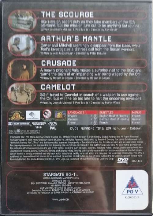 Stargate no 63 dvd