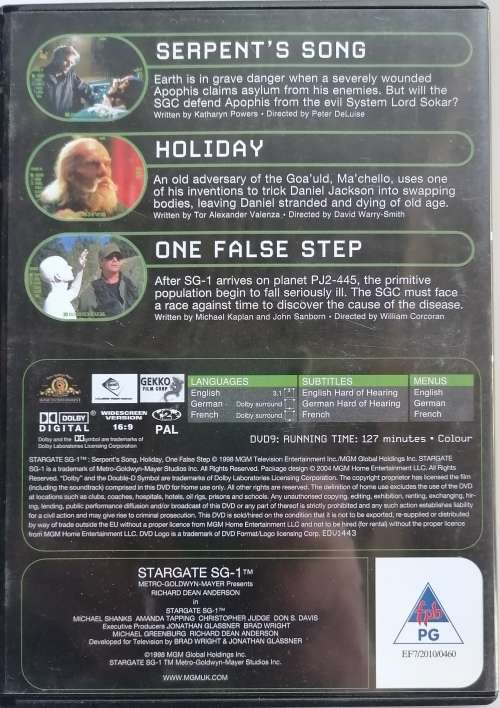 Stargate no 13 dvd